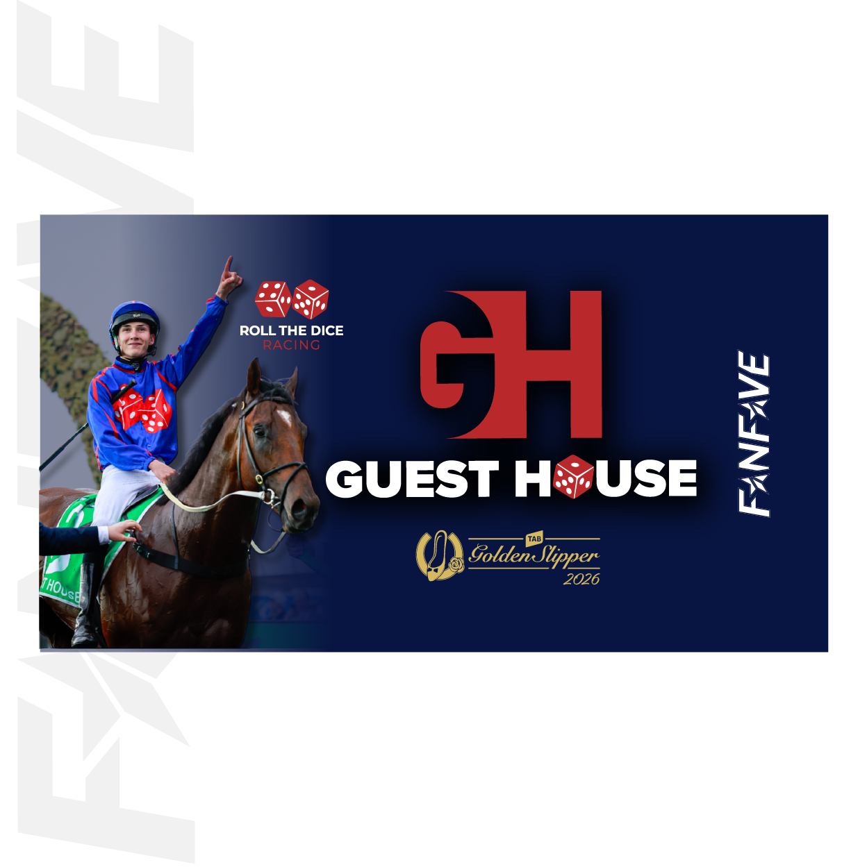 Guest House | Roll The Dice Racing - Stubby Cooler