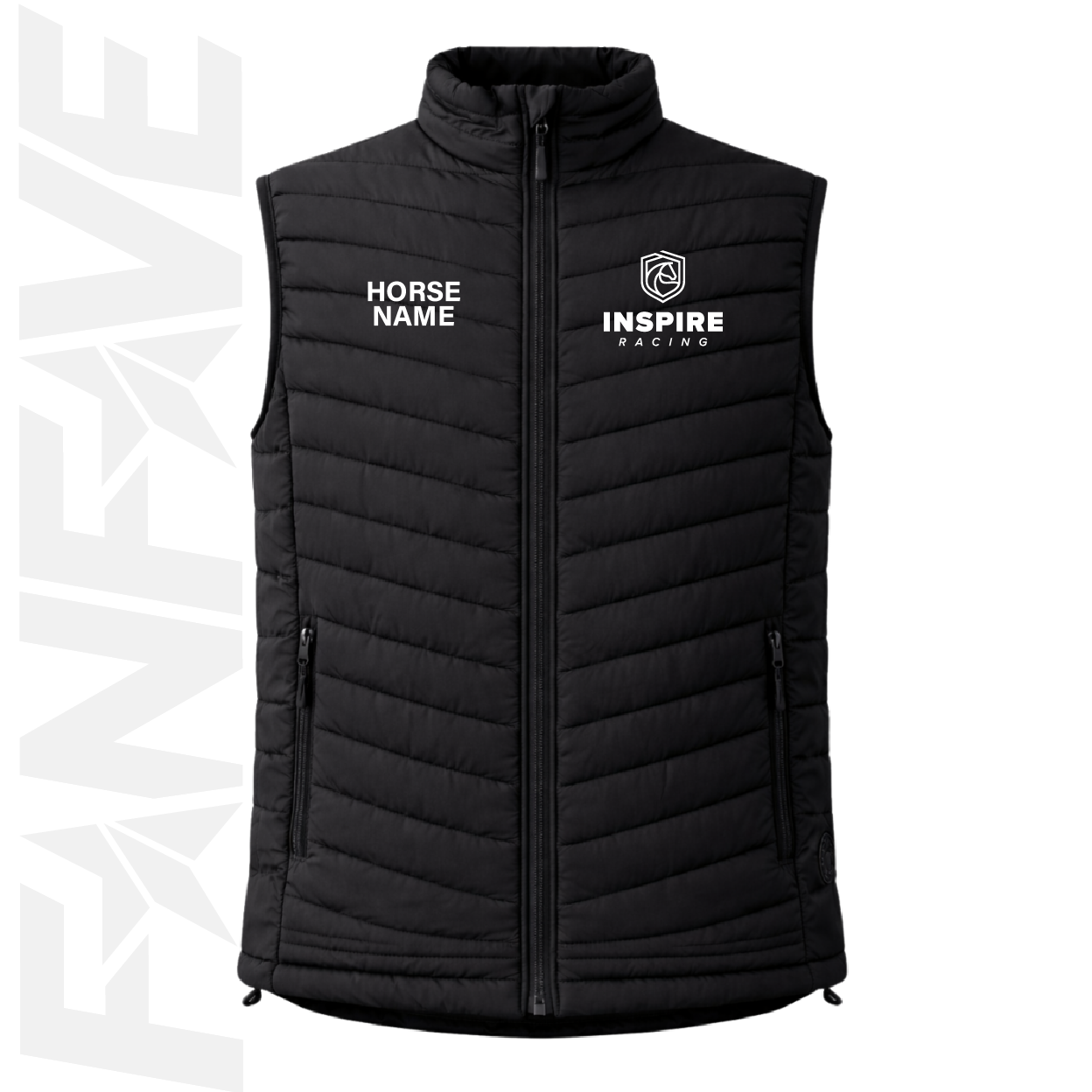 Inspire Racing - Kids Puffer Vest | Personalised