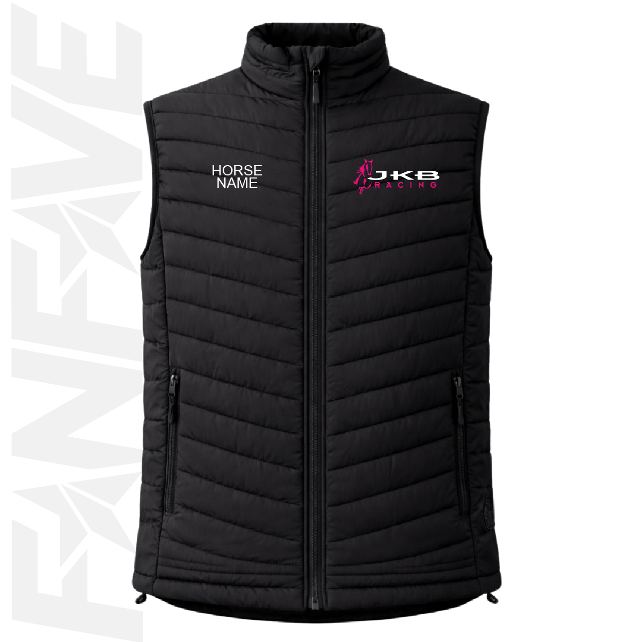 JKB Racing - Puffer Vest Personalised