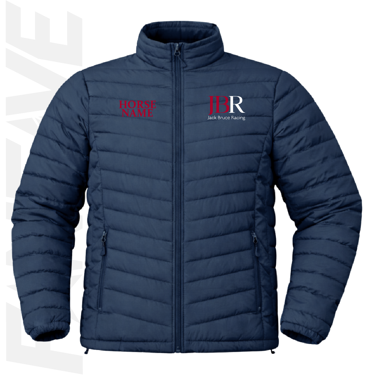 Jack Bruce Racing - Mens Puffer Jacket | Personalised