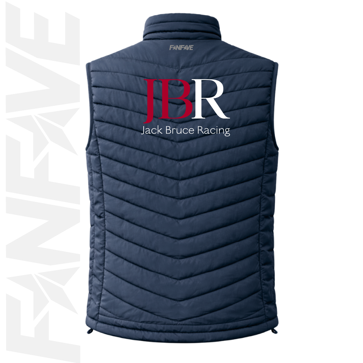 Jack Bruce Racing - Ladies Puffer Vest | Personalised