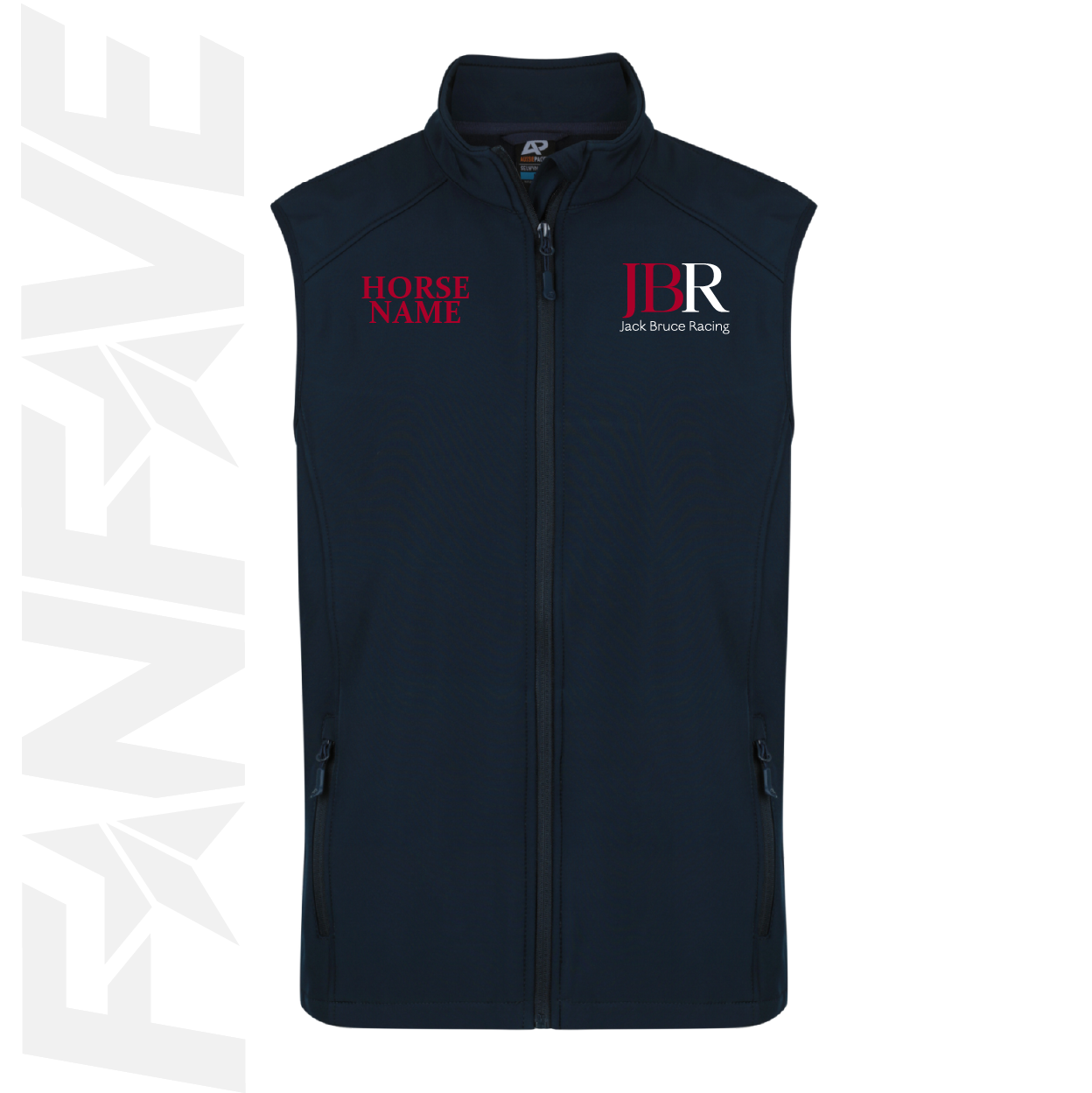 Jack Bruce Racing - Mens SoftShell Vest | Personalised