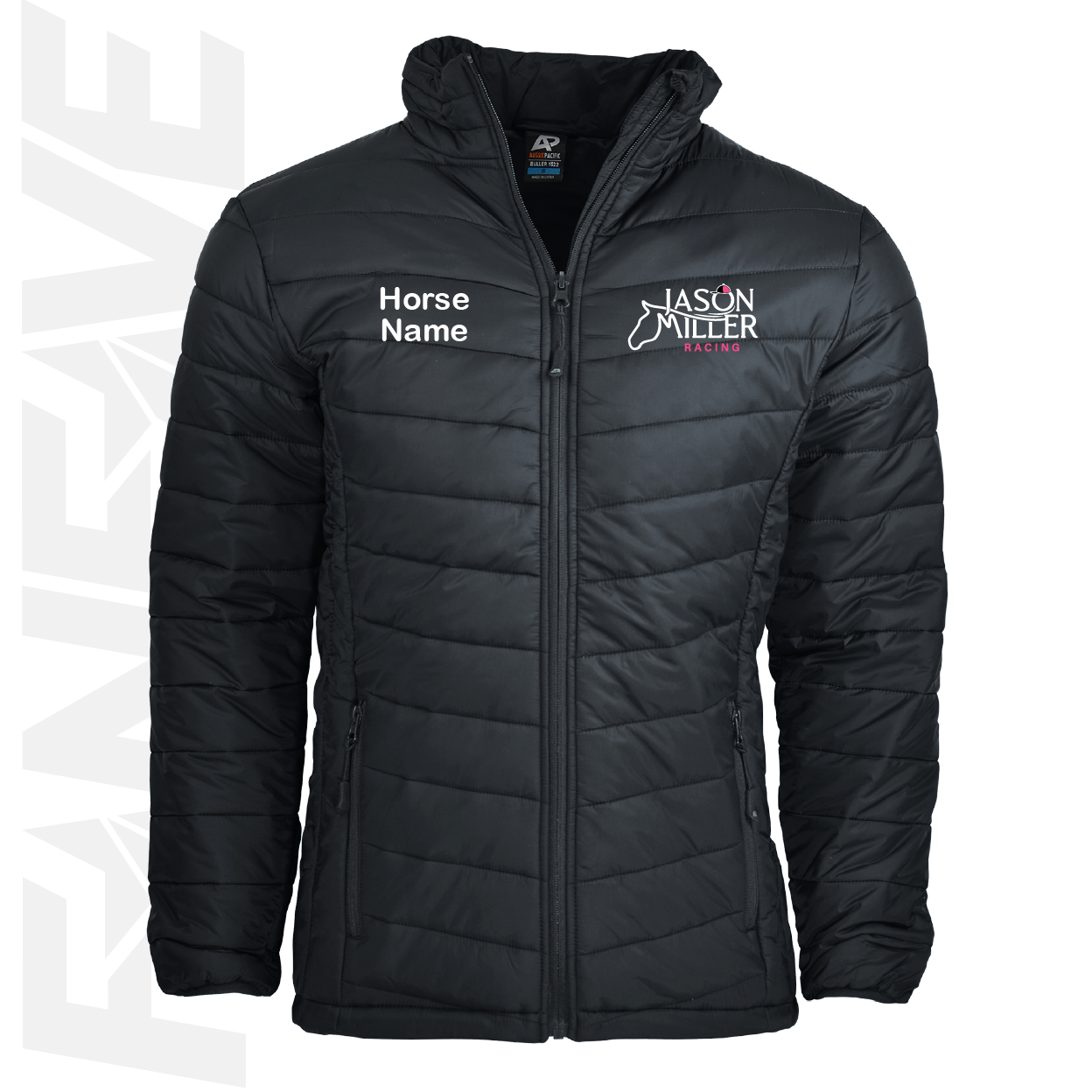 Jason Miller Racing - Puffer Jacket Personalised