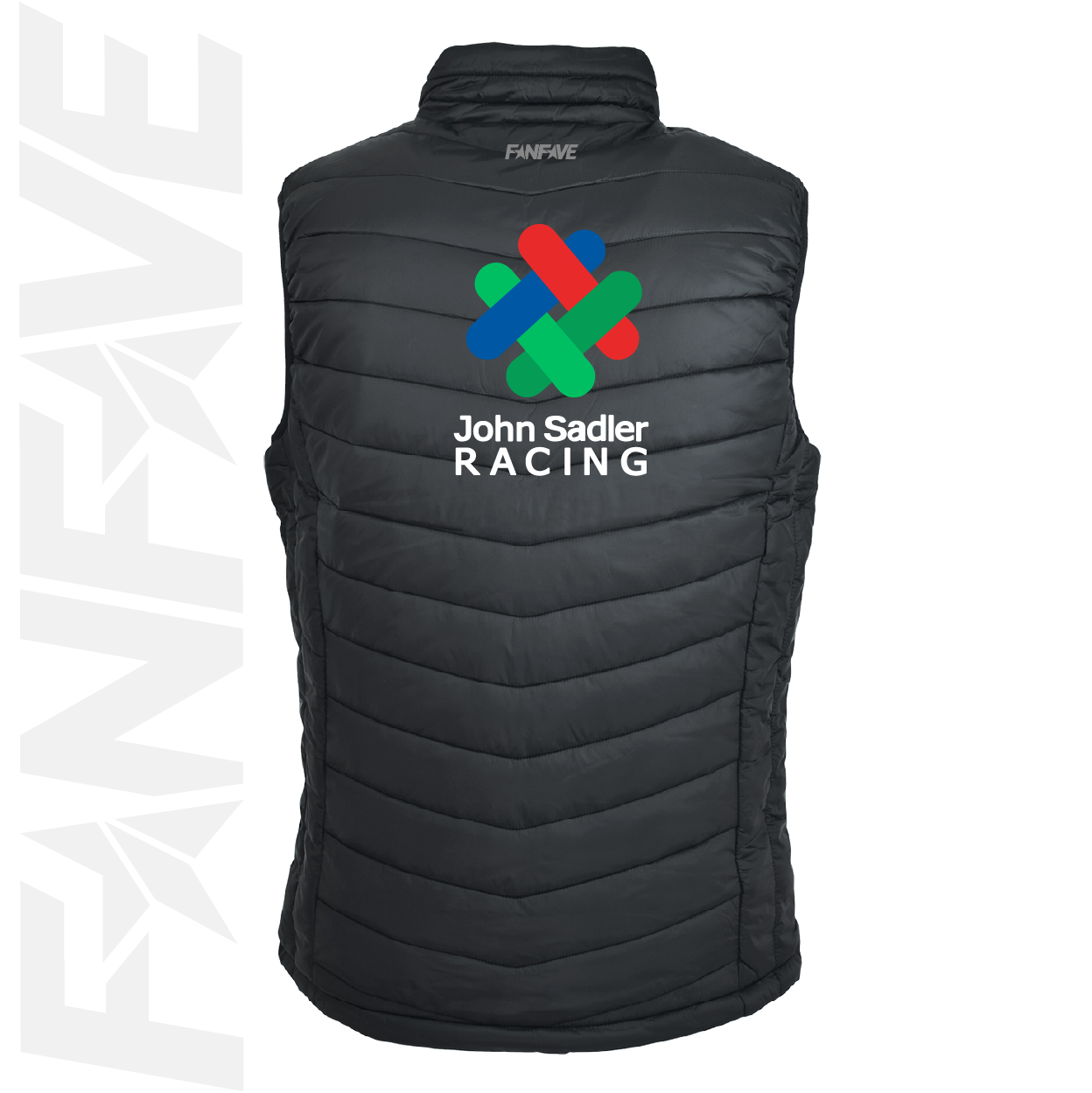John Sadler Racing - Puffer Vest Personalised