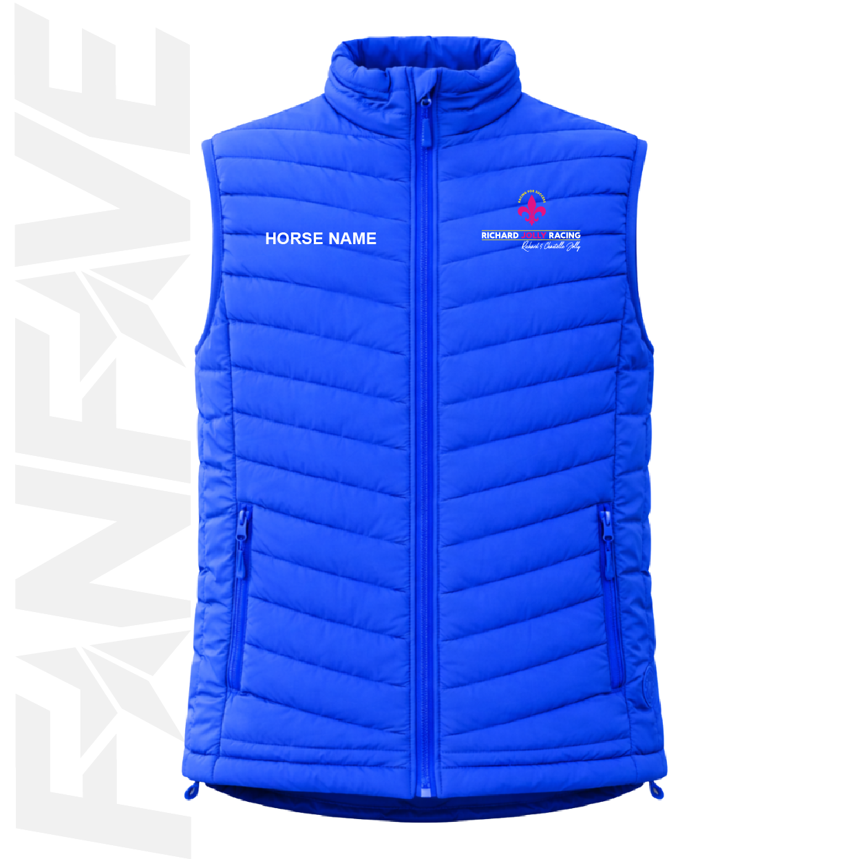 Jolly - Mens Puffer Vest Personalised