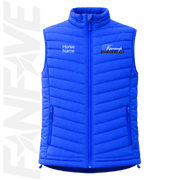 Kavanagh Racing - Ladies Puffer Vest Personalised