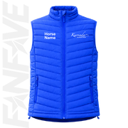 Kurrinda - Puffer Vest Personalised