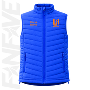 Lake - Mens Puffer Vest Personalised