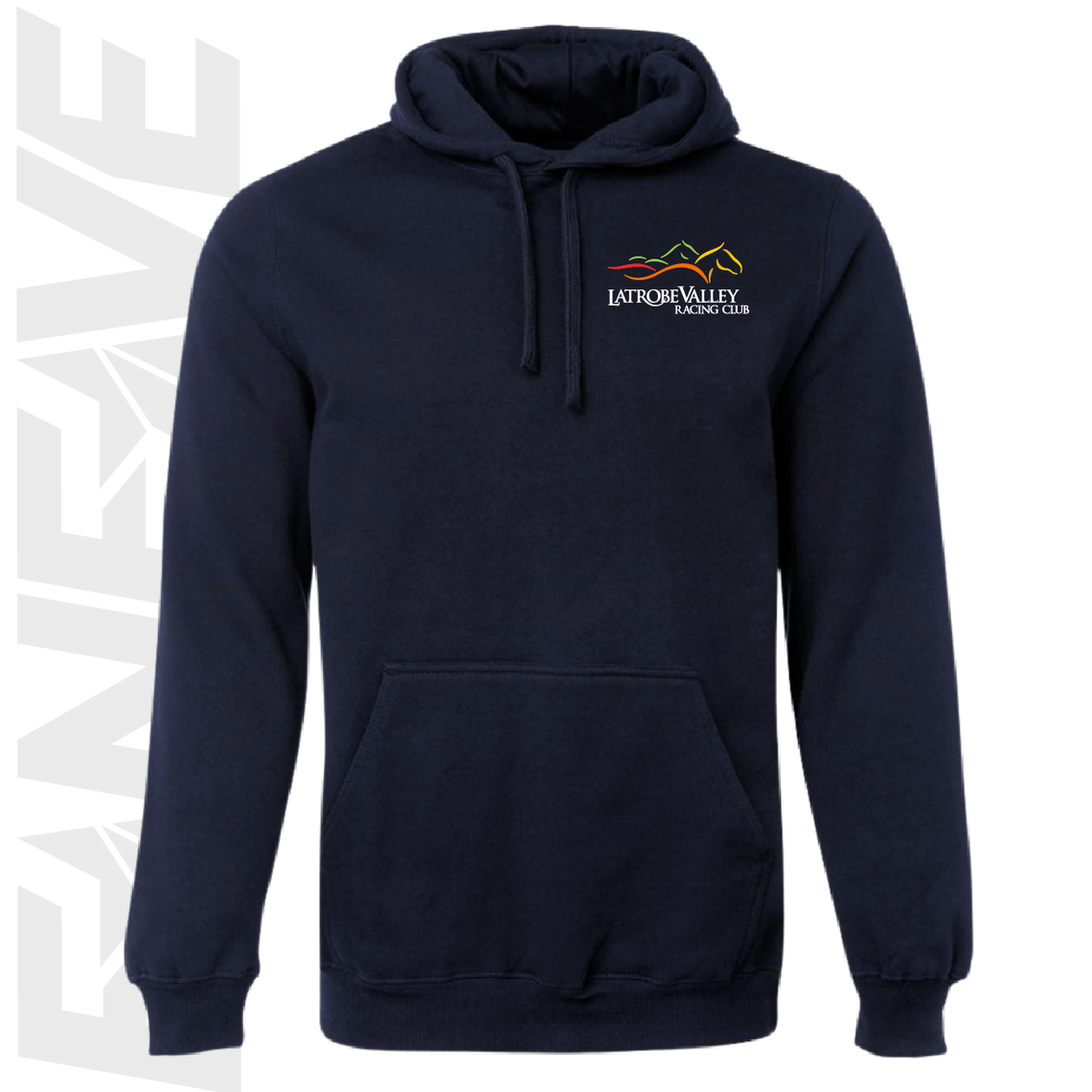 Latrobe Valley Racing Club  - Mens Fleecy Hoodie