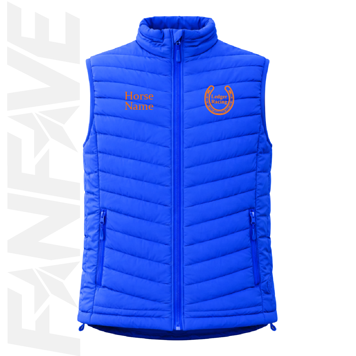 Ledger Racing - Puffer Vest Personalised