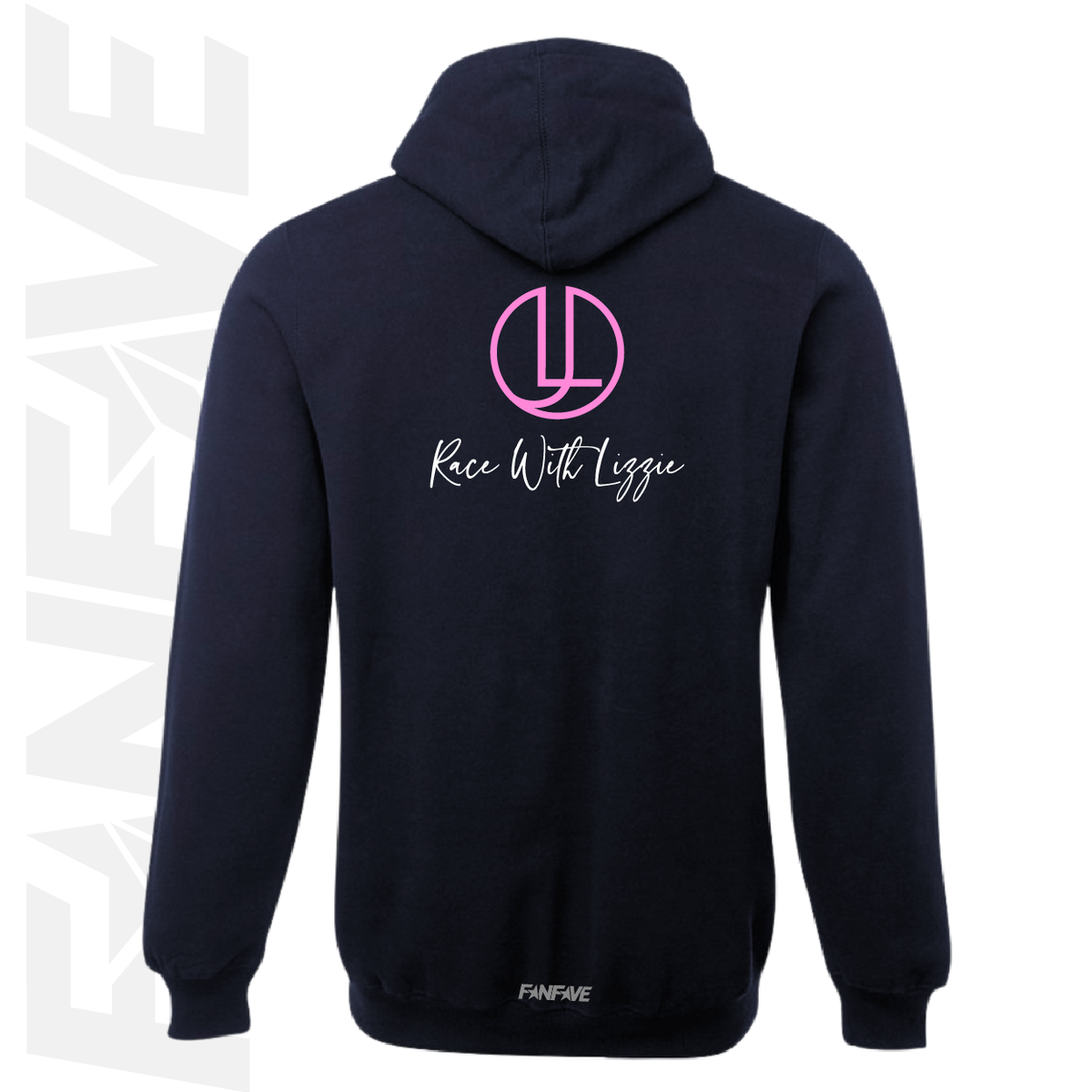 Race With Lizzie  - Kids Fleecy Hoodie