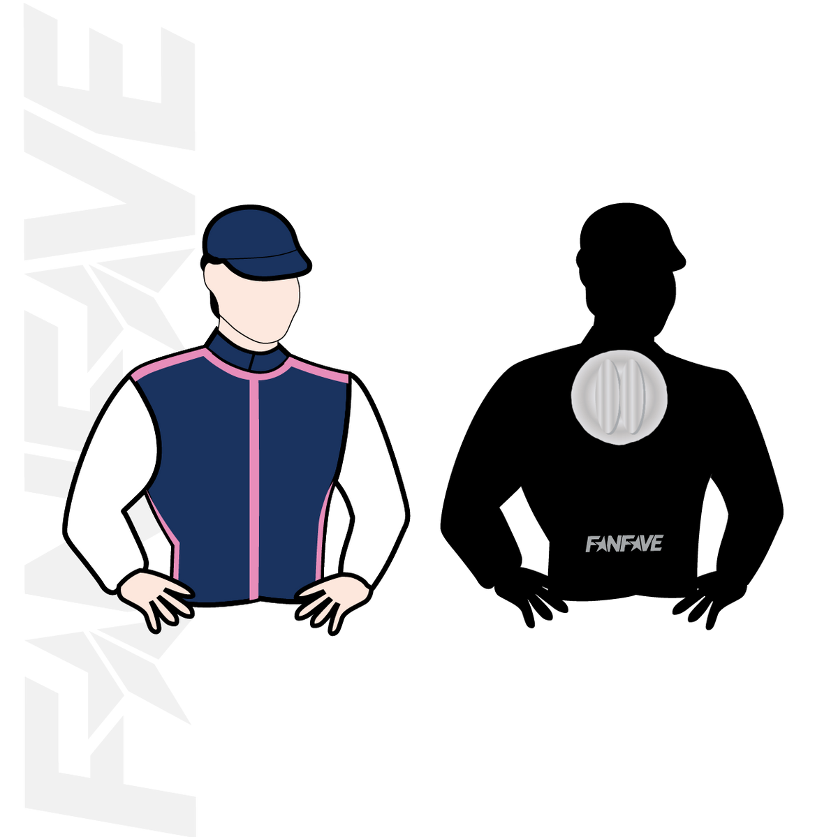 Race With Lizzie - Lapel Pin
