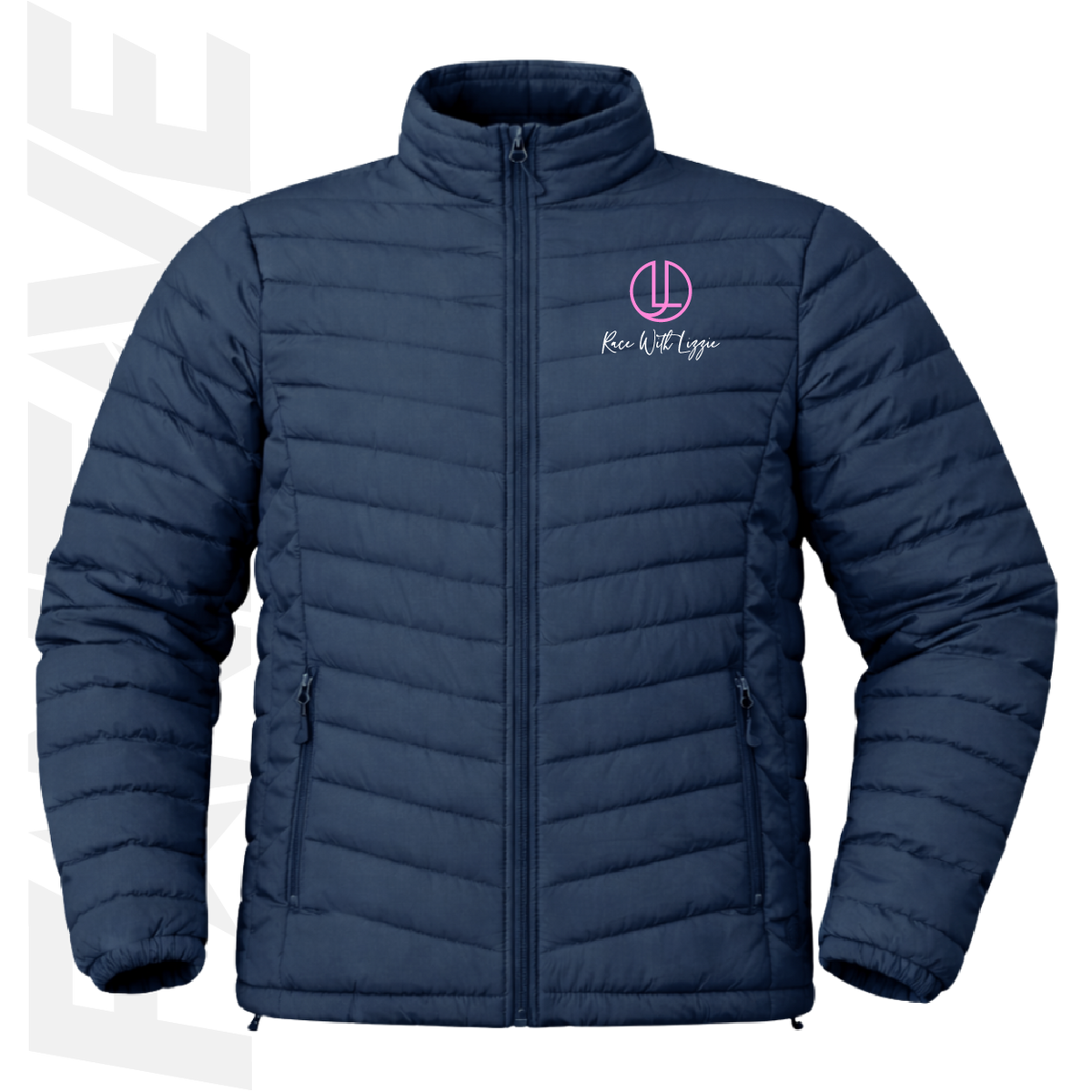 Race With Lizzie  - Kids Puffer Jacket | Personalised