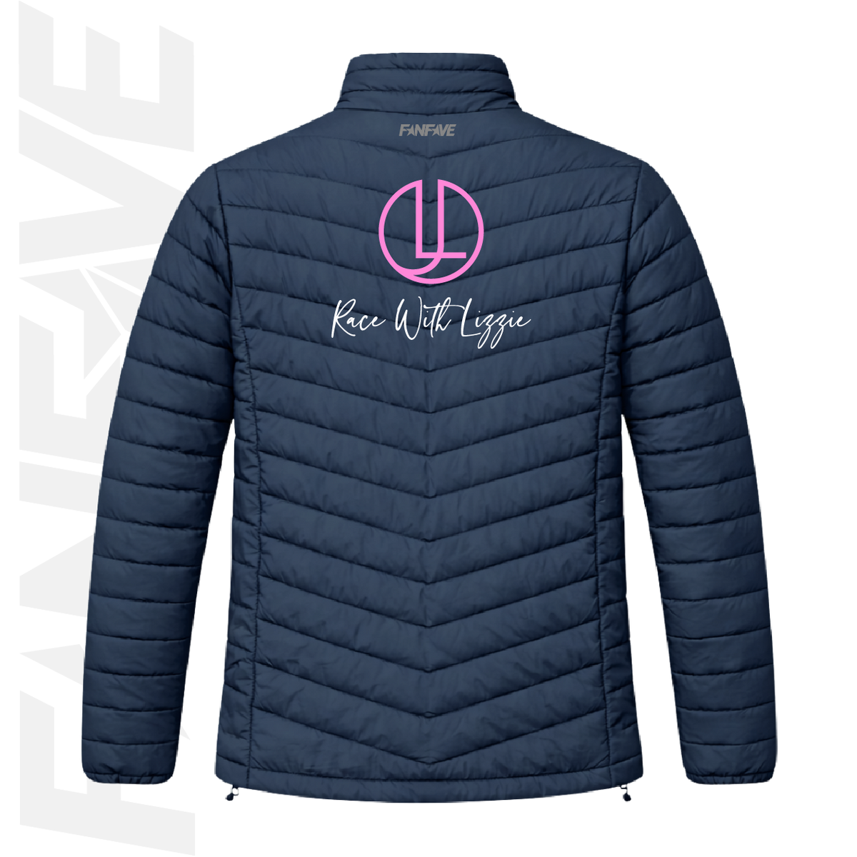 Race With Lizzie  - Kids Puffer Jacket | Personalised