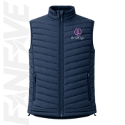 Race With Lizzie  - Ladies Puffer Vest | Personalised