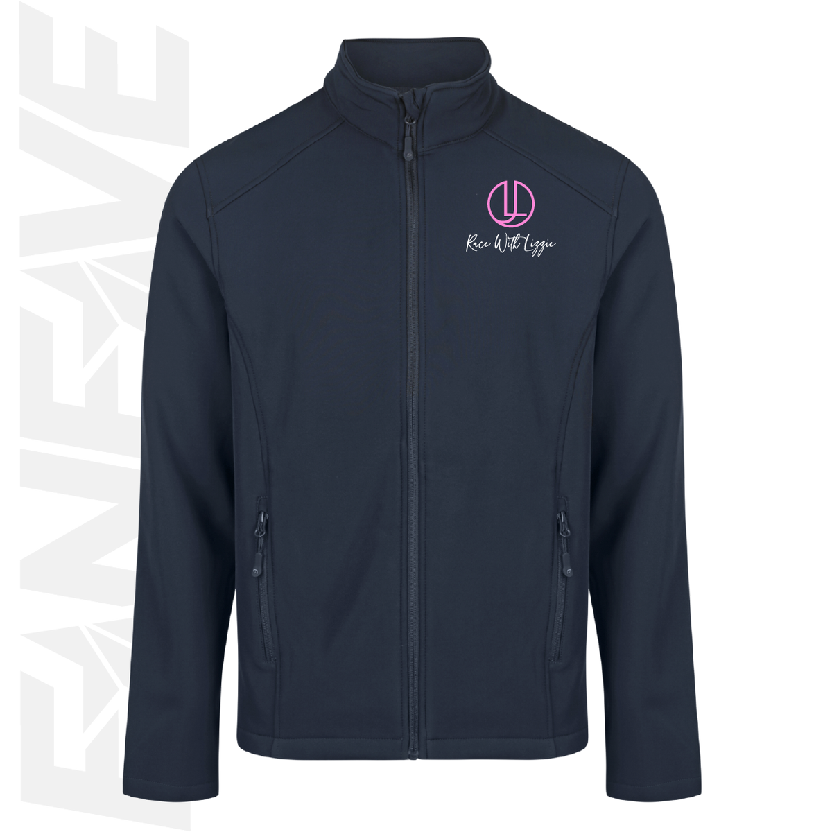 Race With Lizzie  - Kids SoftShell Jacket | Personalised
