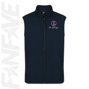 Race With Lizzie  - Ladies SoftShell Vest | Personalised