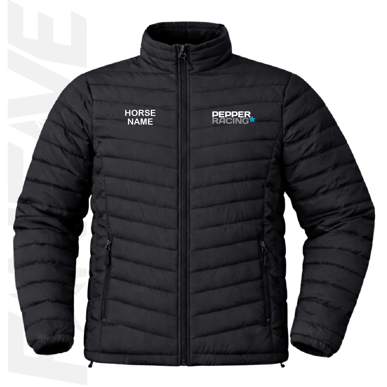 Luke Pepper Racing - Puffer Jacket Personalised