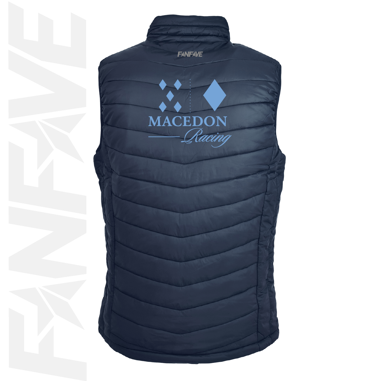 Macedon Racing - Puffer Vest Personalised