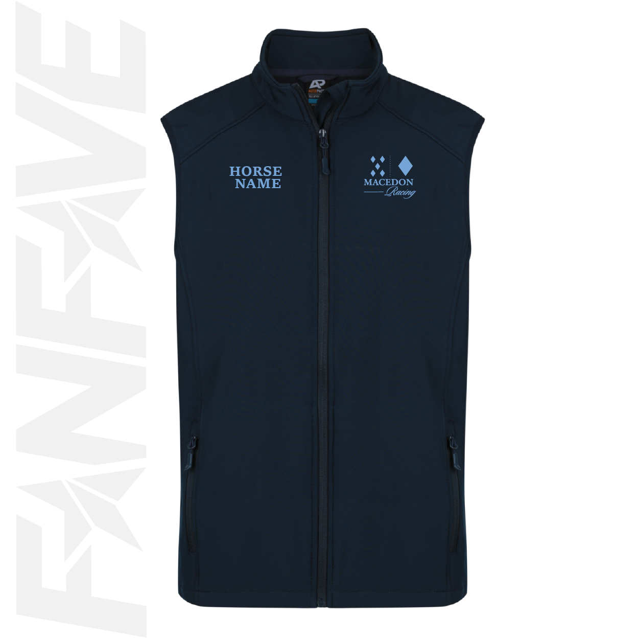 Macedon Racing - SoftShell Vest Personalised