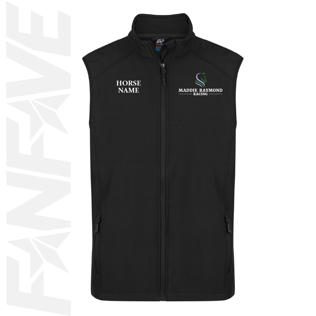Maddie Raymond Racing - Kids SoftShell Vest | Personalised