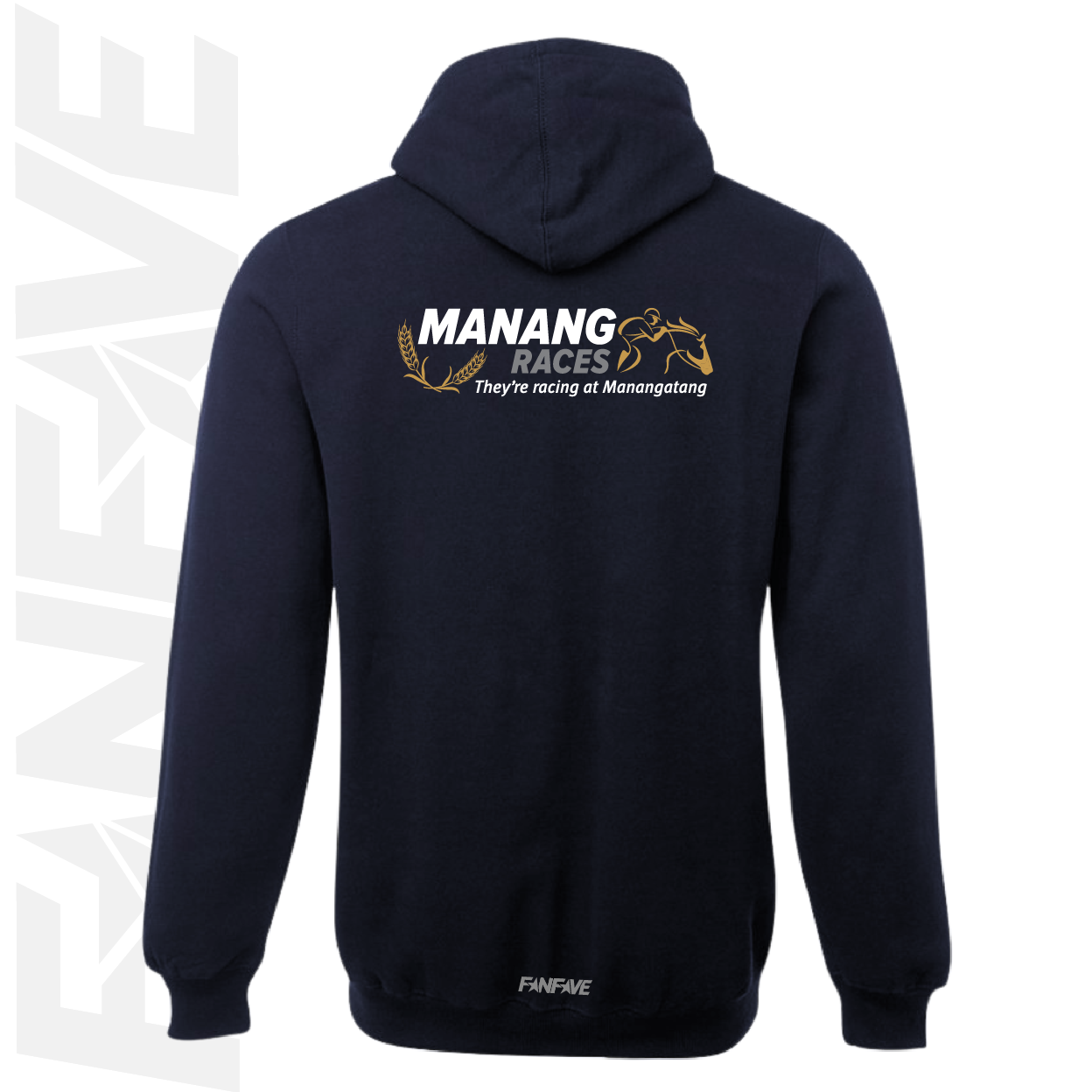 Manangatang Racing Club - Kids Fleecy Hoodie