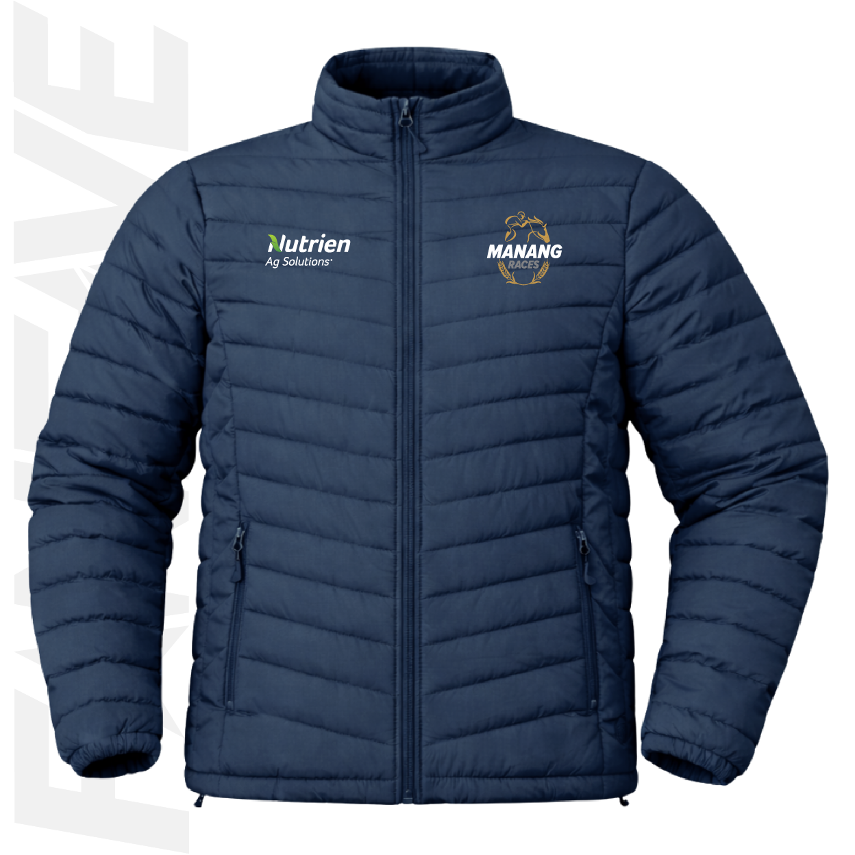 Manangatang Racing Club - Kids Puffer Jacket