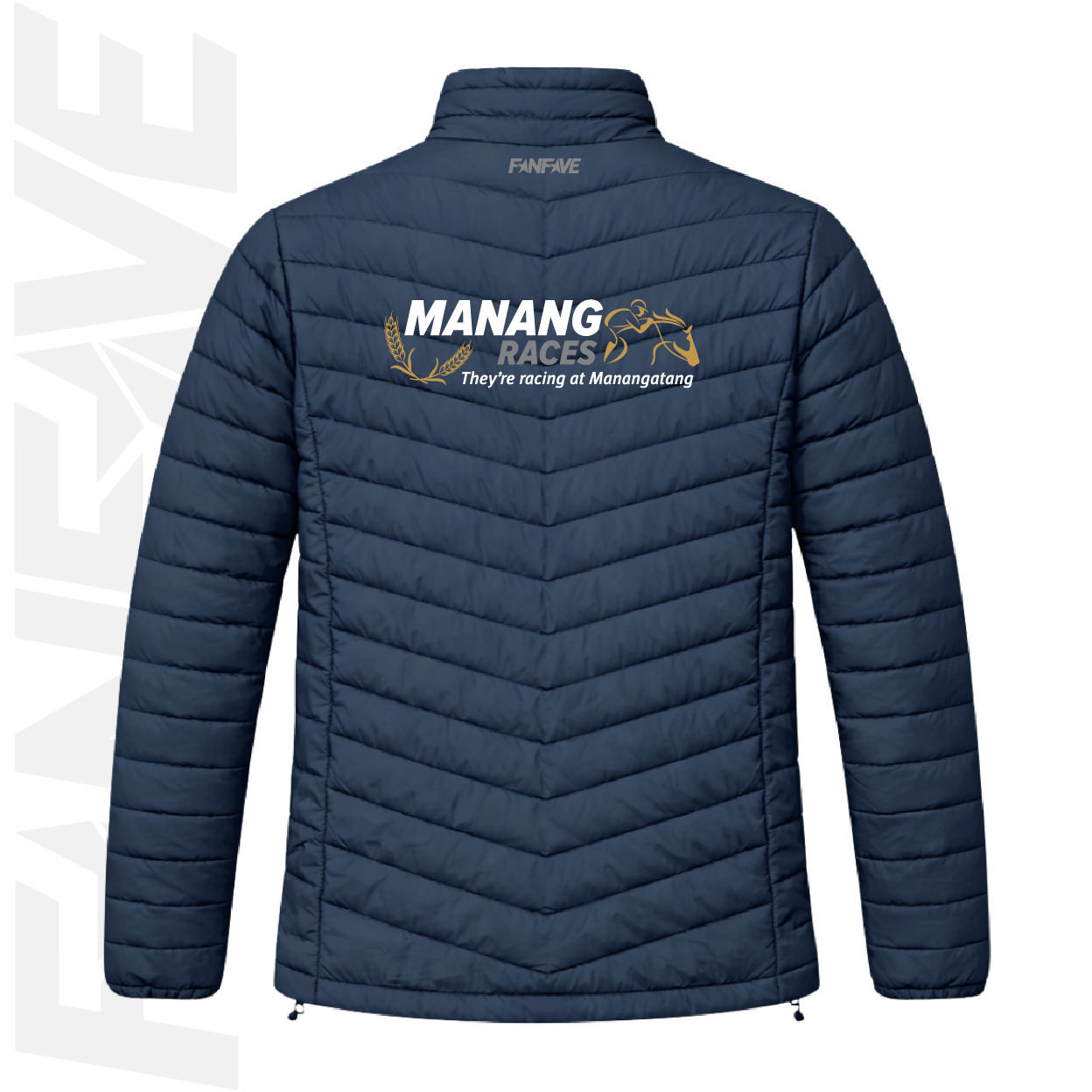 Manangatang Racing Club - Kids Puffer Jacket