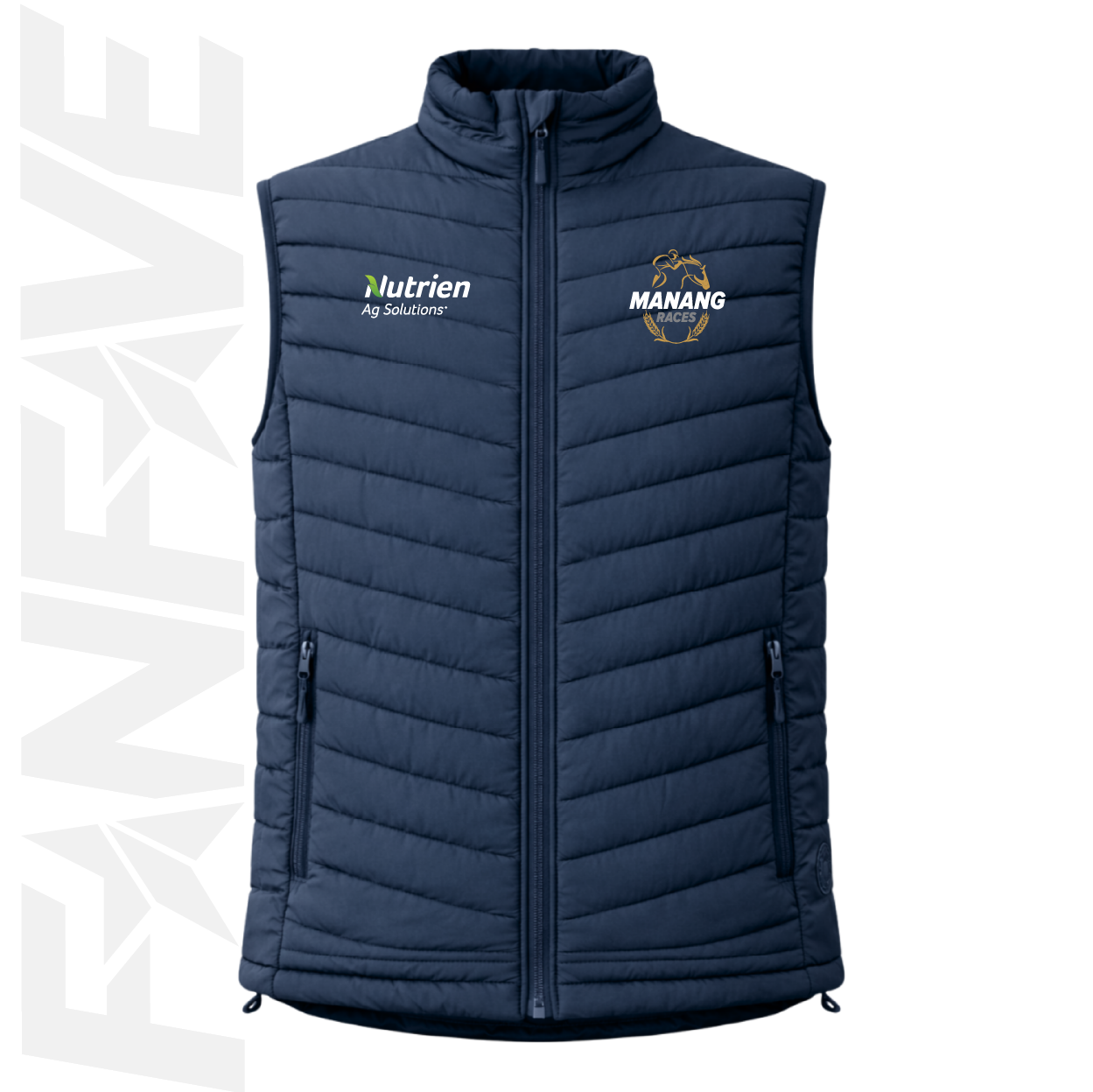 Manangatang Racing Club - Mens Puffer Vest