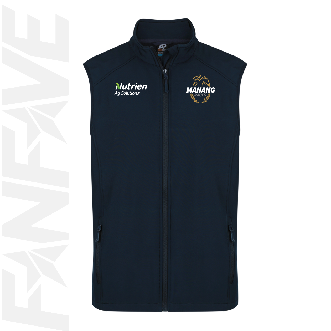 Manangatang Racing Club - Kids SoftShell Vest