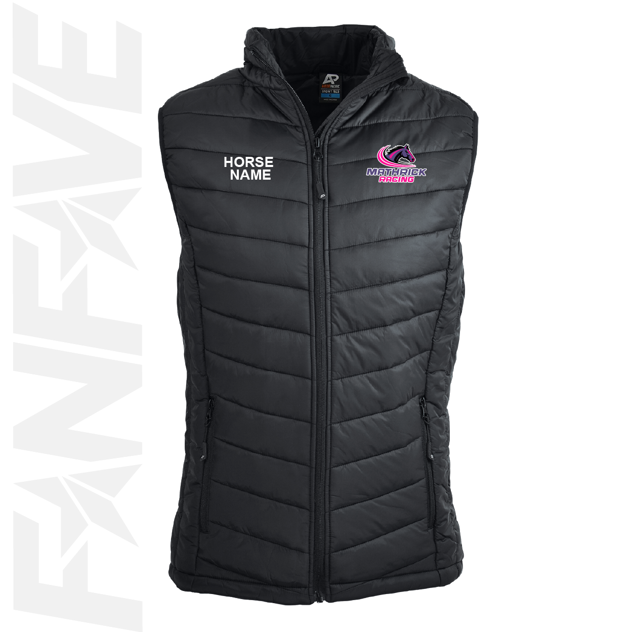 Mathrick Racing - Puffer Vest Personalised
