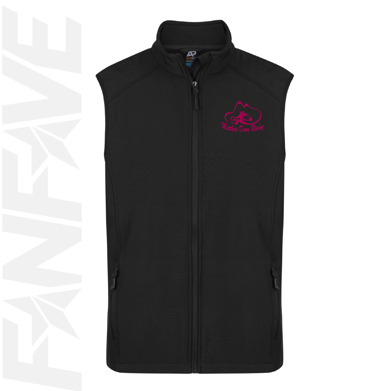 Matthew Dunn Racing - Kids SoftShell Vest | Personalised