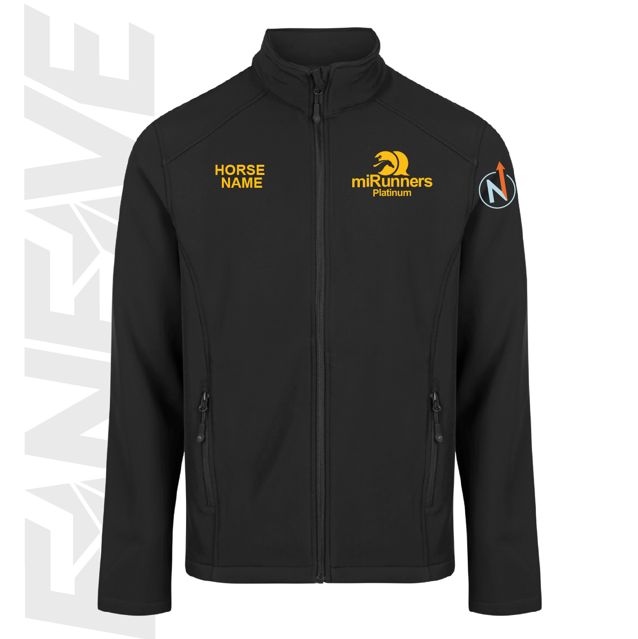 MiRunners Platinum - SoftShell Jacket Personalised