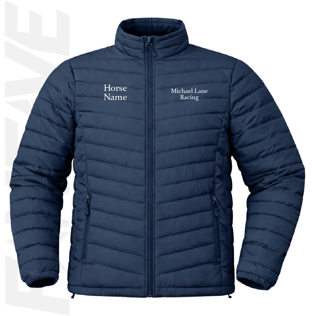 Michael Lane Racing - Puffer Jacket Personalised