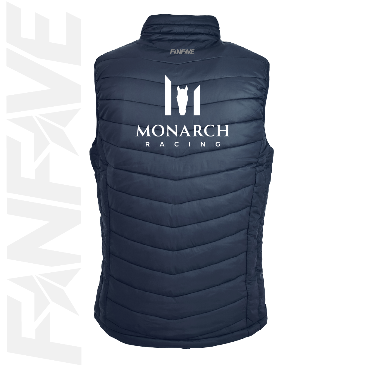 Monarch Racing - Puffer Vest Personalised