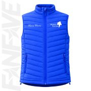 Munce Racing - Ladies Puffer Vest Personalised