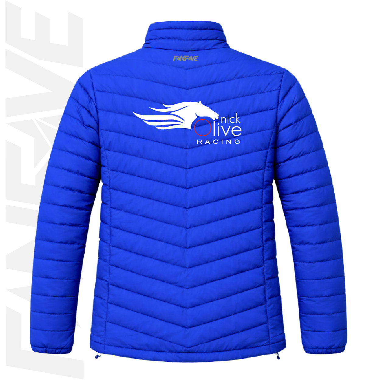 Nick Olive Racing - Mens Puffer Jacket Personalised