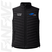 Nick Olive Racing - Ladies Puffer Vest Personalised