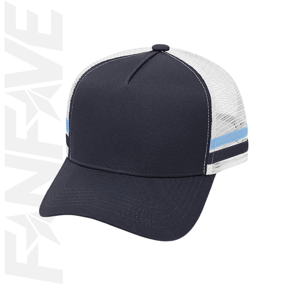 Personalised - Premium Stripe Trucker Cap