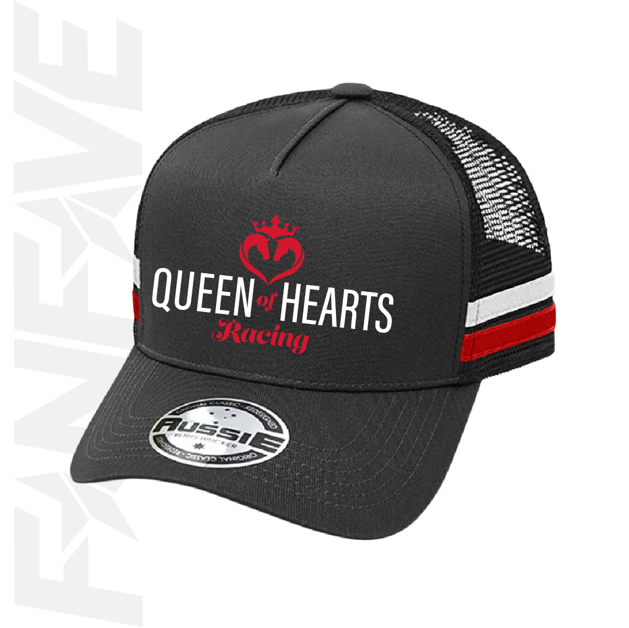 Queen of Hearts Racing - Premium Trucker Cap