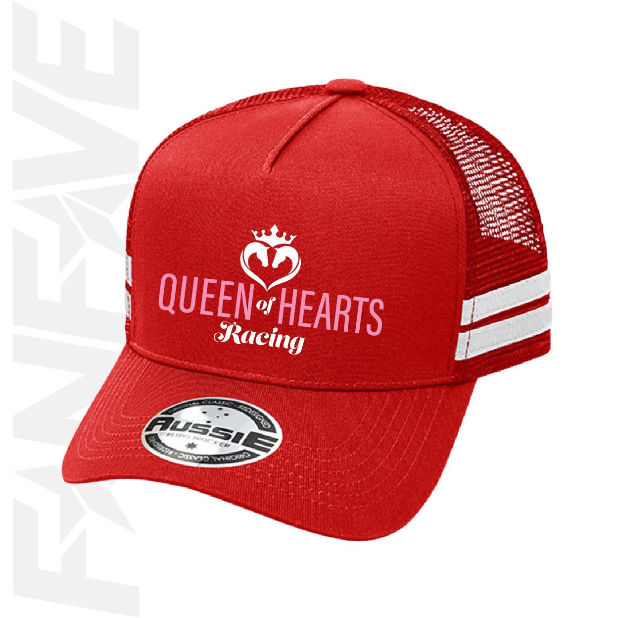 Queen of Hearts Racing - Premium Trucker Cap