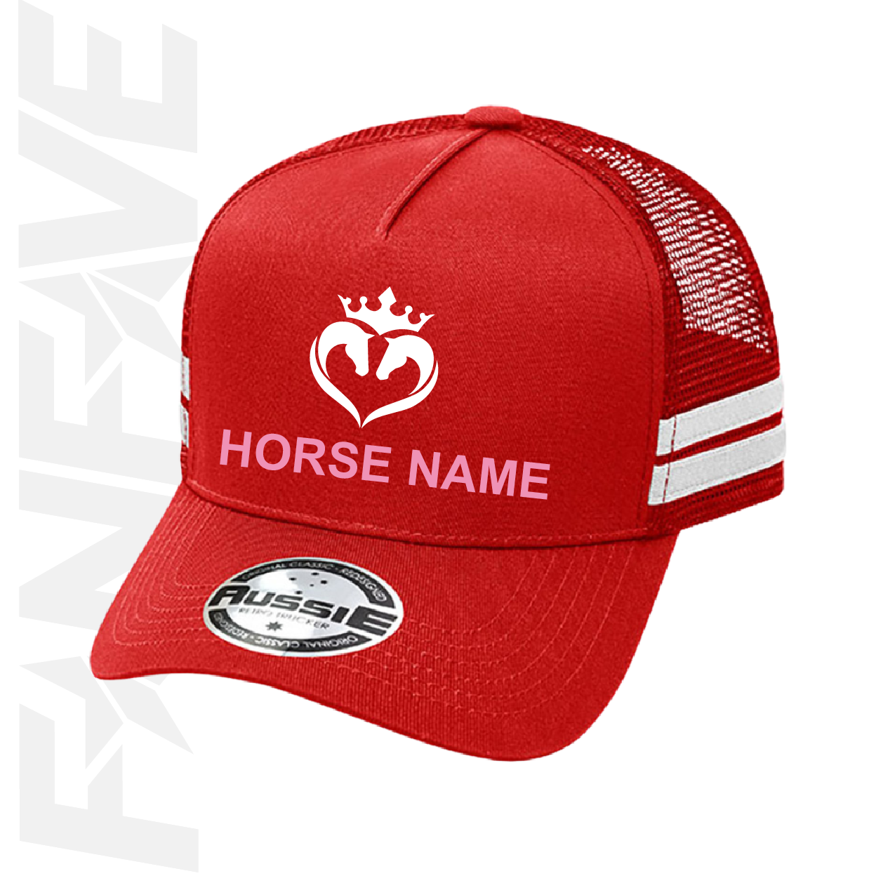 Queen of Hearts Racing - Premium Trucker Cap Personalised