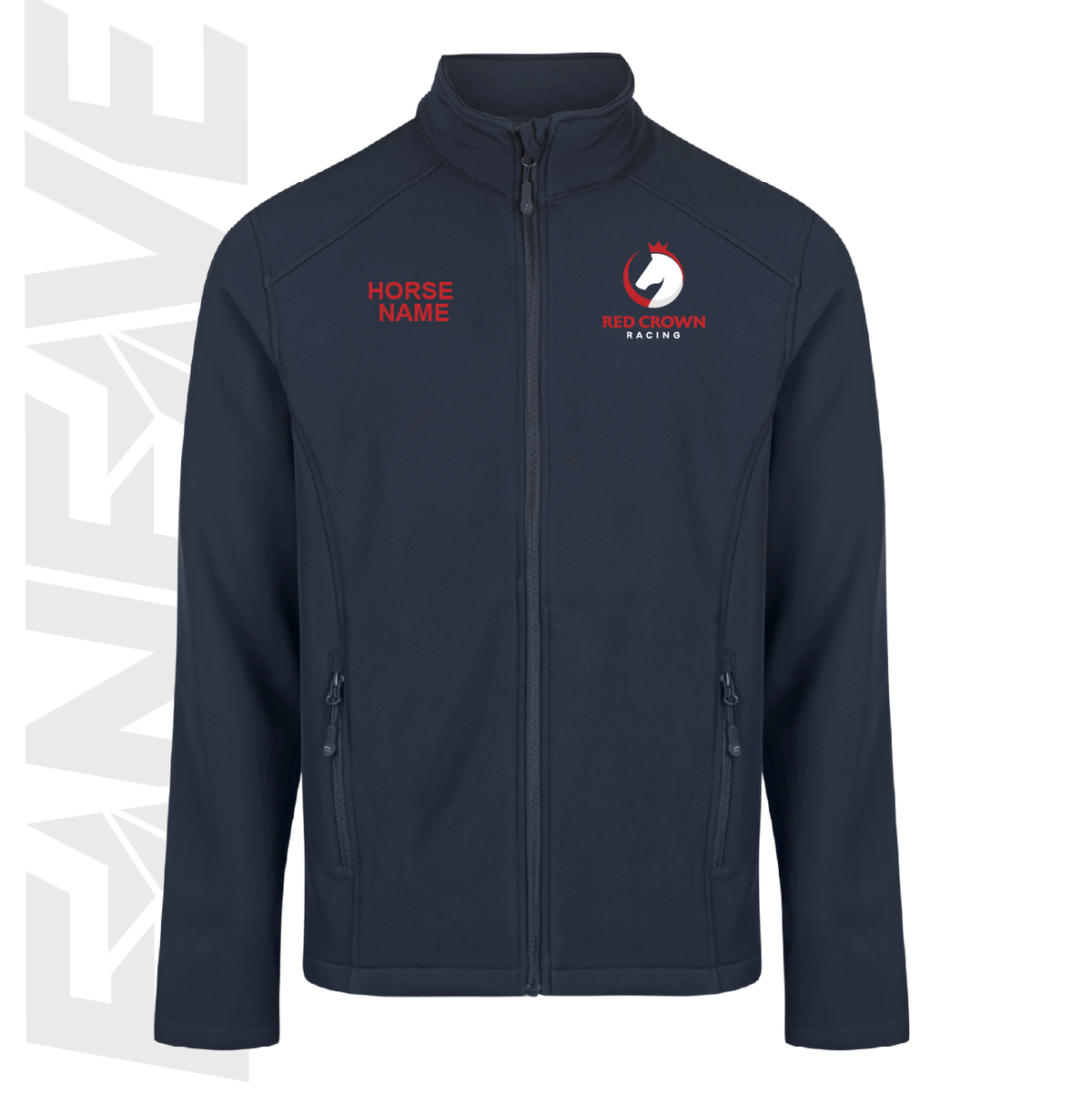 Red Rown Jacket Red Crown Racing - SoftShell Jacket Personalised – FanFave