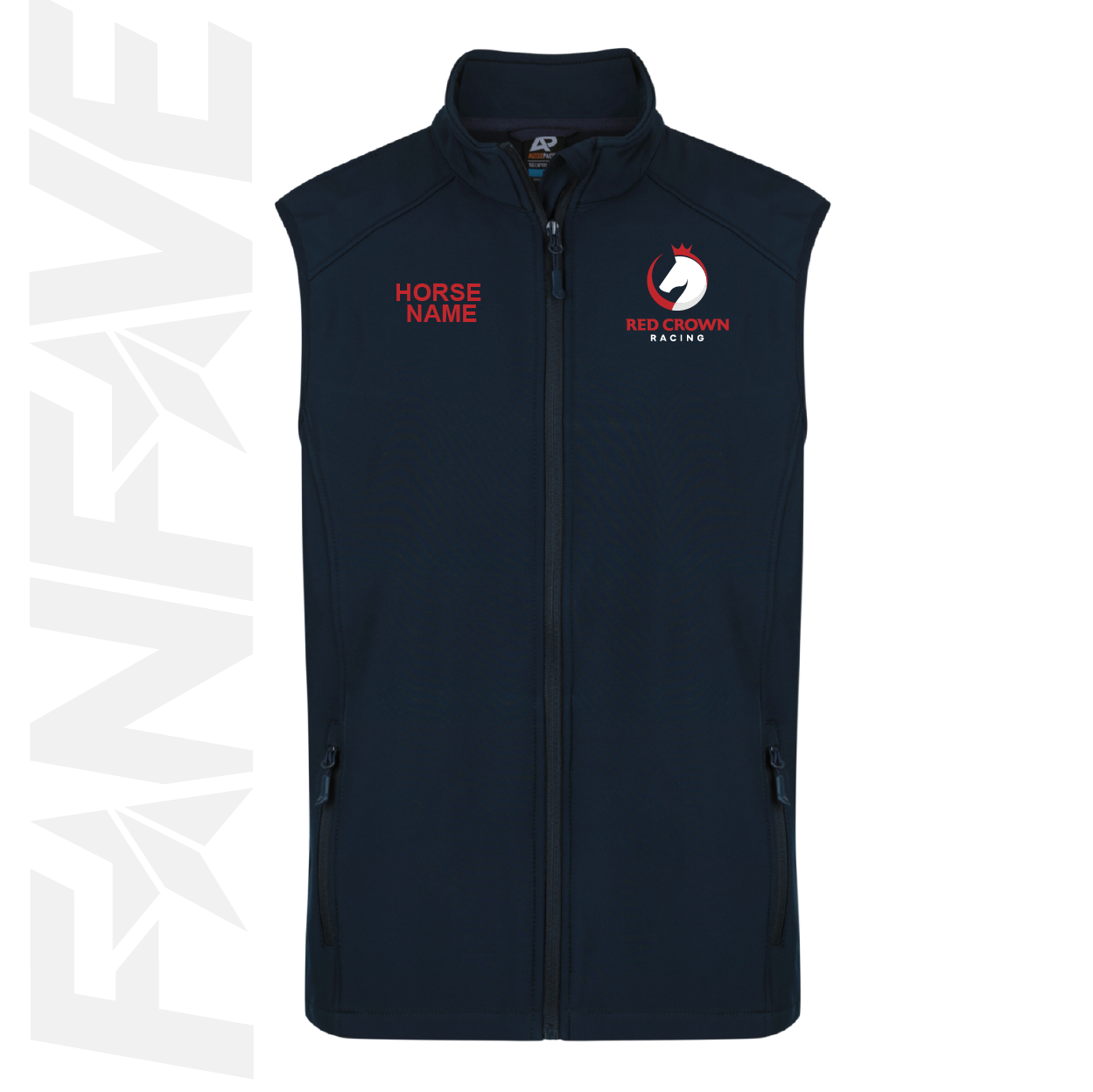 Red Crown Racing - SoftShell Vest Personalised