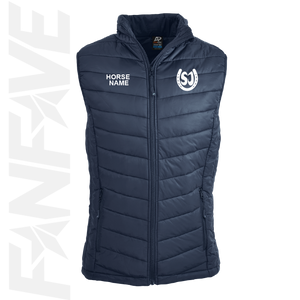 SJ Miller - Puffer Vest Personalised