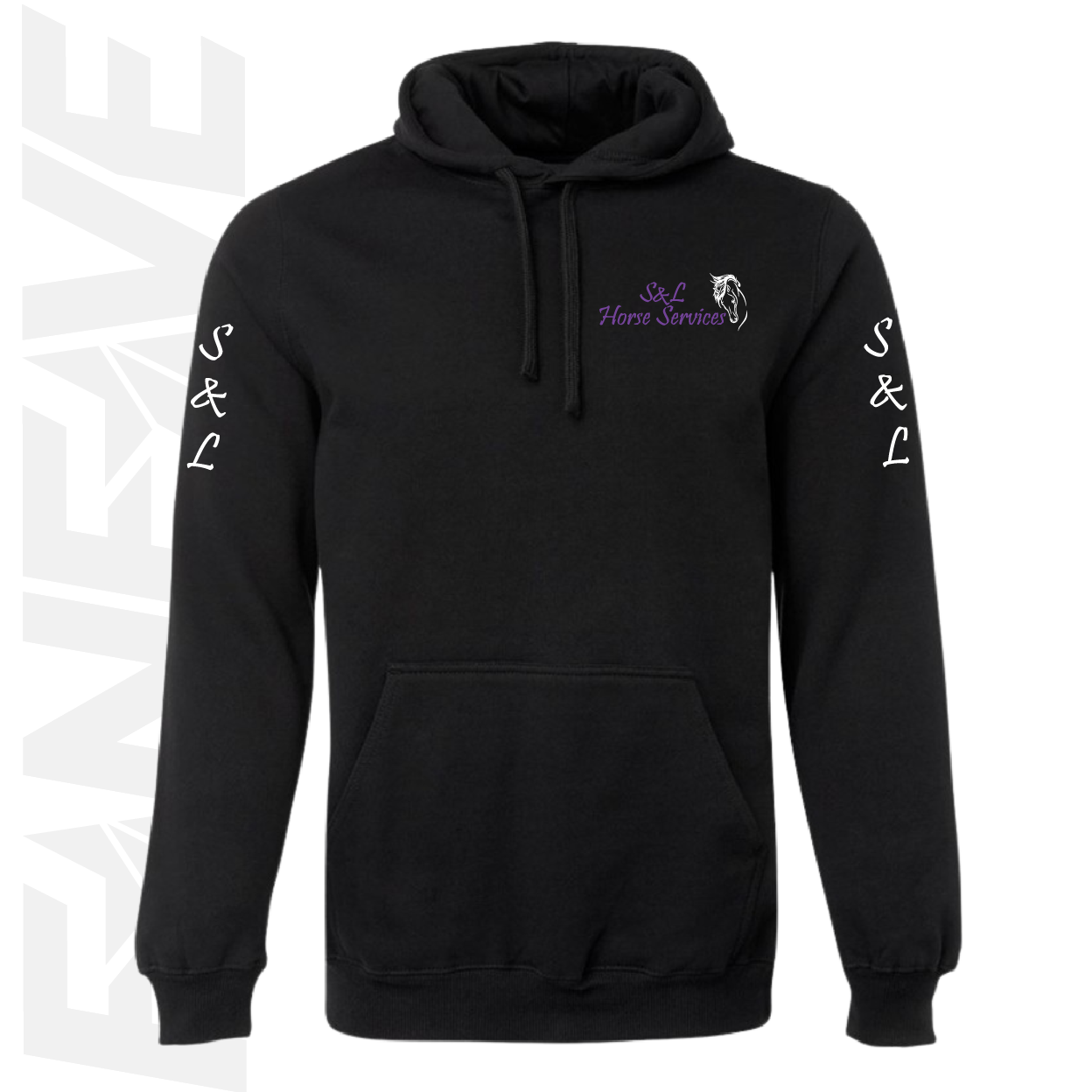S&L Horse Services - Ladies Fleecy Hoodie