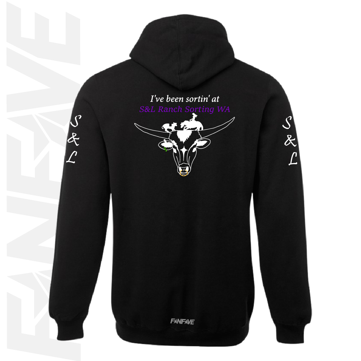 S&L Horse Services - Ladies Fleecy Hoodie