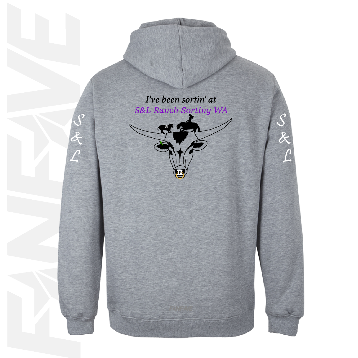 S&L Horse Services - Mens Fleecy Hoodie