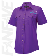S&L Horse Services - Ladies Open Front S/S Shirt