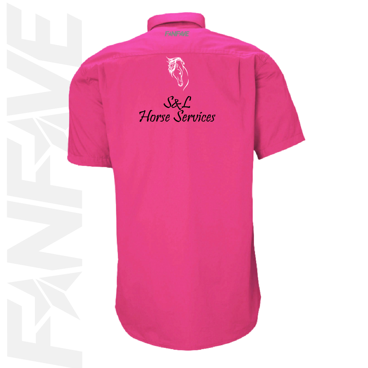 S&L Horse Services - Ladies Open Front S/S Shirt